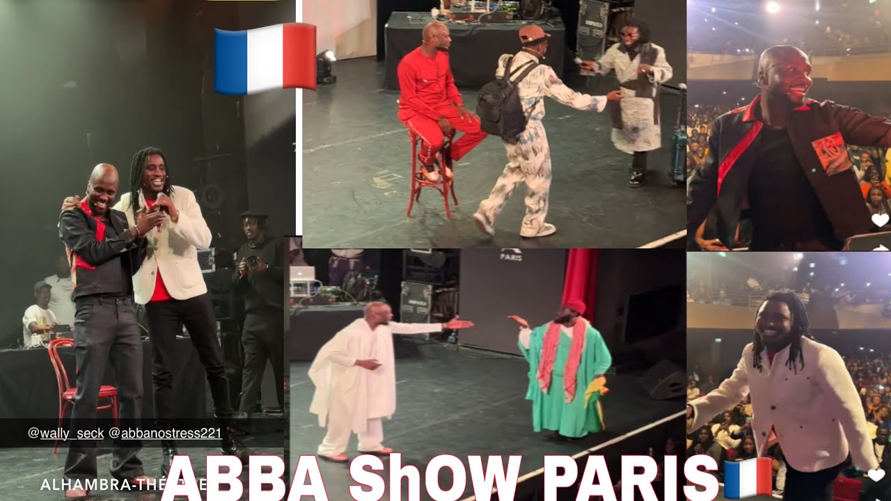ABBA show Paris wally seck débarque dans la salle abba dafa…..