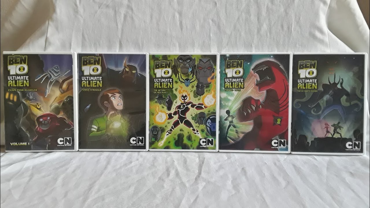 Unboxing Ben 10 Ultimate Alien Complete Series