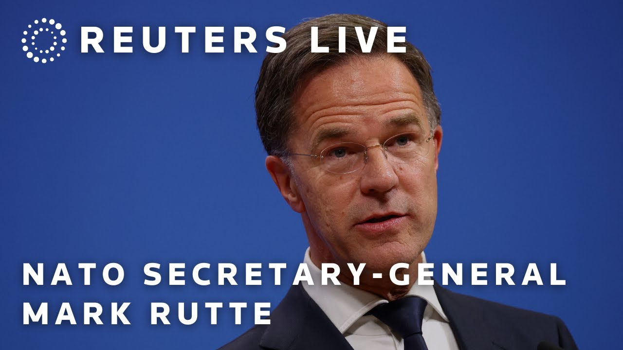 LIVE: NATO Secretary-General Mark Rutte speaks after defense ministers meeting