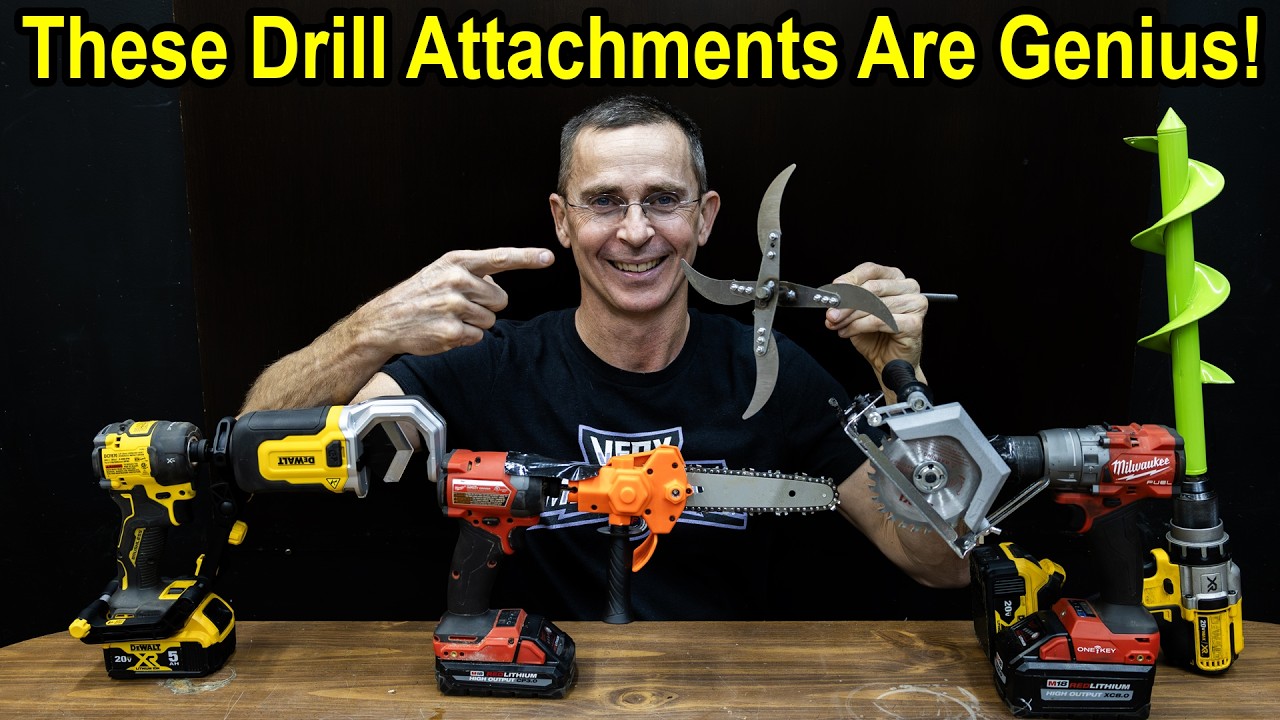 I Replaced 10 Power Tools With My Drill!
