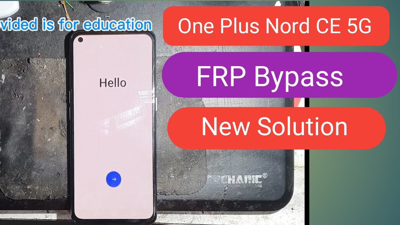 OnePlus Nord CE 5G FRP Bypass Android 12 13 | One Plus Nord CE 5G Frp One Plus EB2101