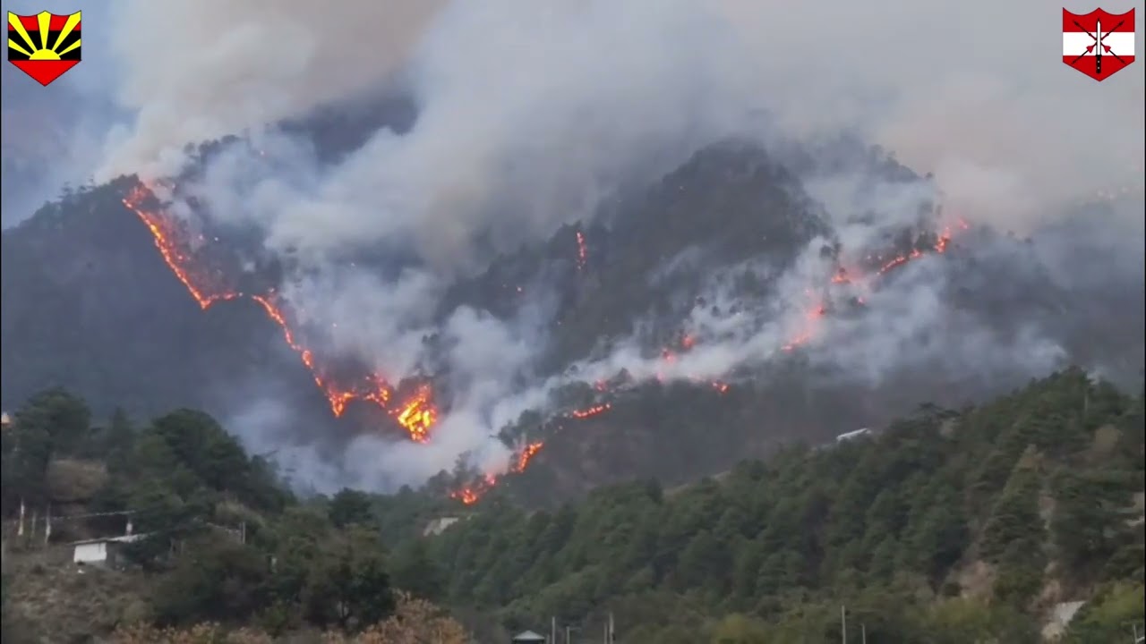 Walong Forest Fire: Spear Corps, IAF, and Civil Admin Unite for Swift Containment #IndianArmy