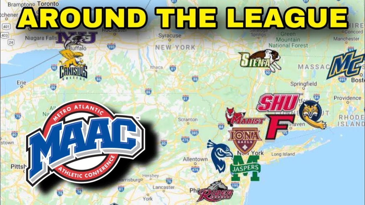 All 13 MAAC Campuses Tour  -Around the League