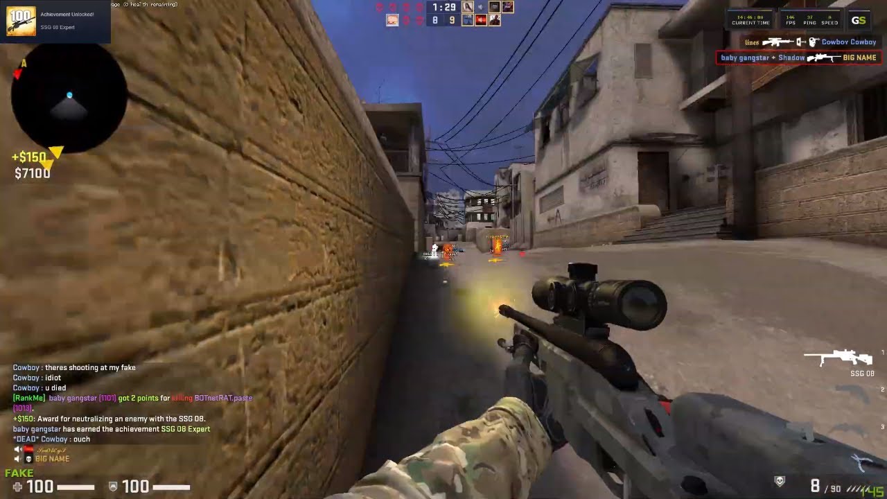 Fakeduck Prodigy против 16k HvH Server ft. skeet.cc