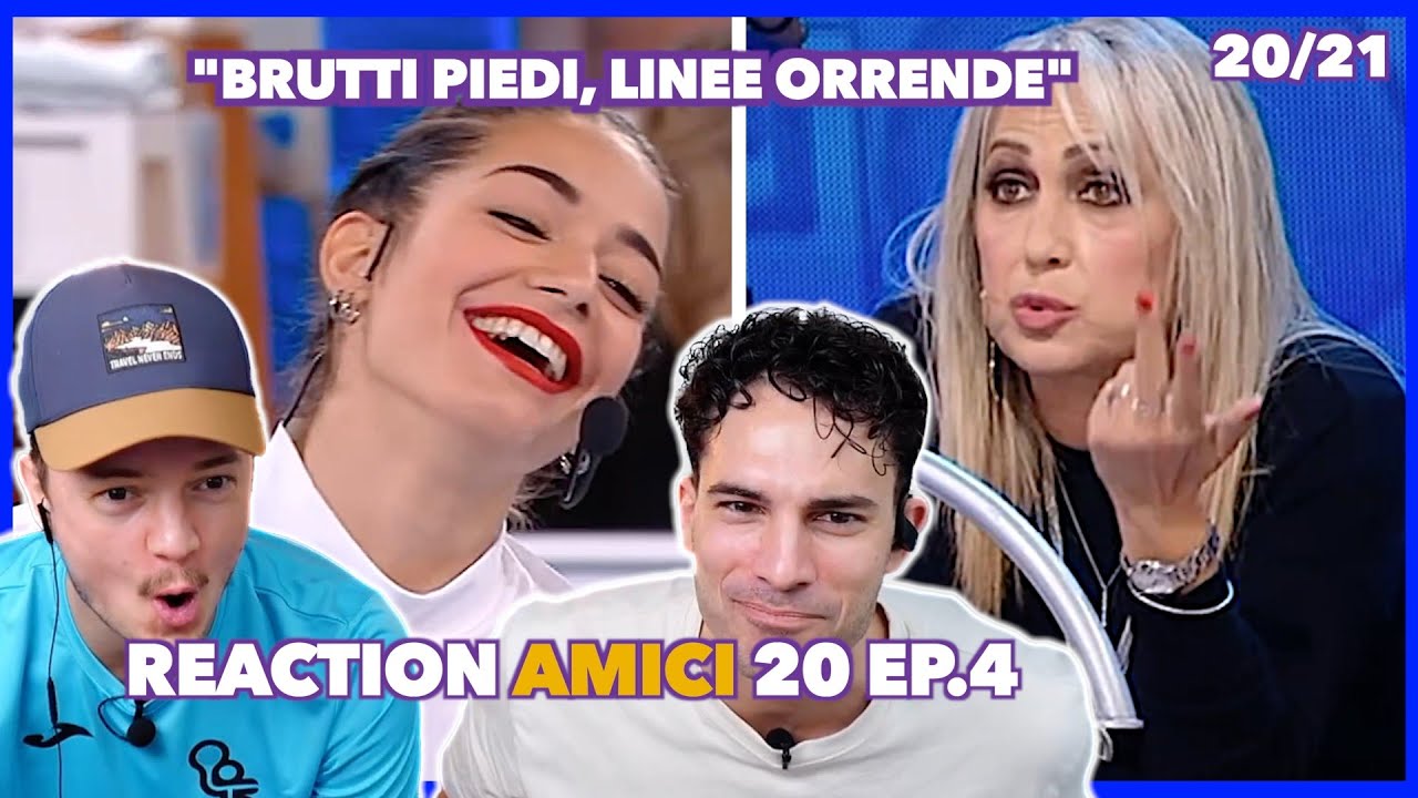 Ride alle correzioni della Celentano | Reaction Amici 20 ep.4