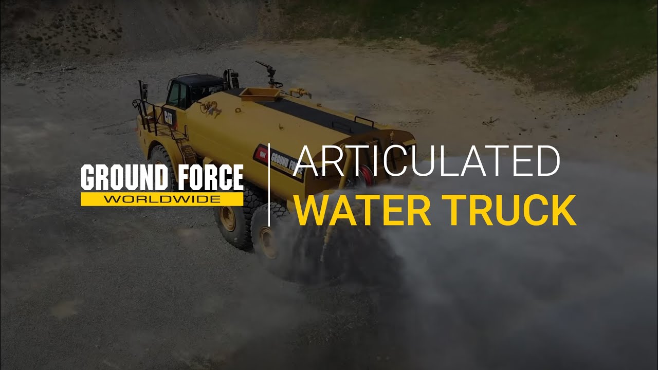 Ground Force Articulated Water Truck