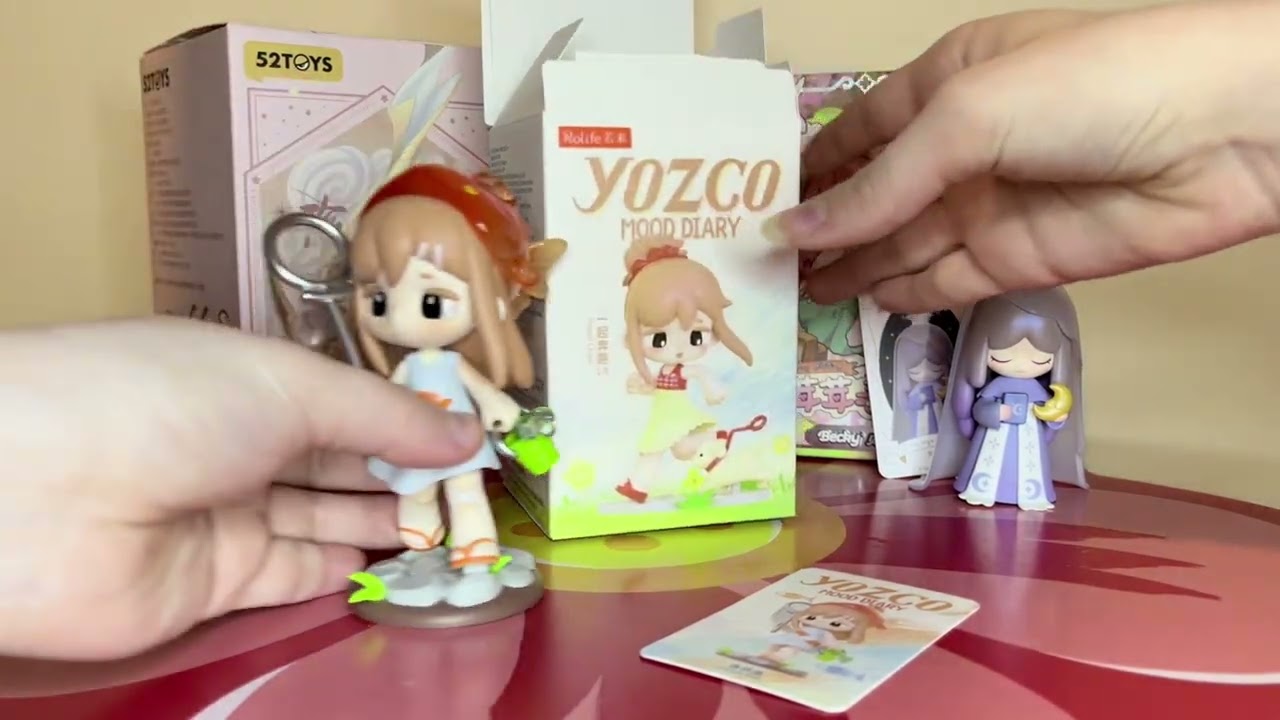 Unboxing 4 Blind Boxes! (No Commentary)