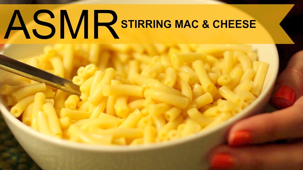 ASMR / Stirring Mac & Cheese (Request) / No Talking