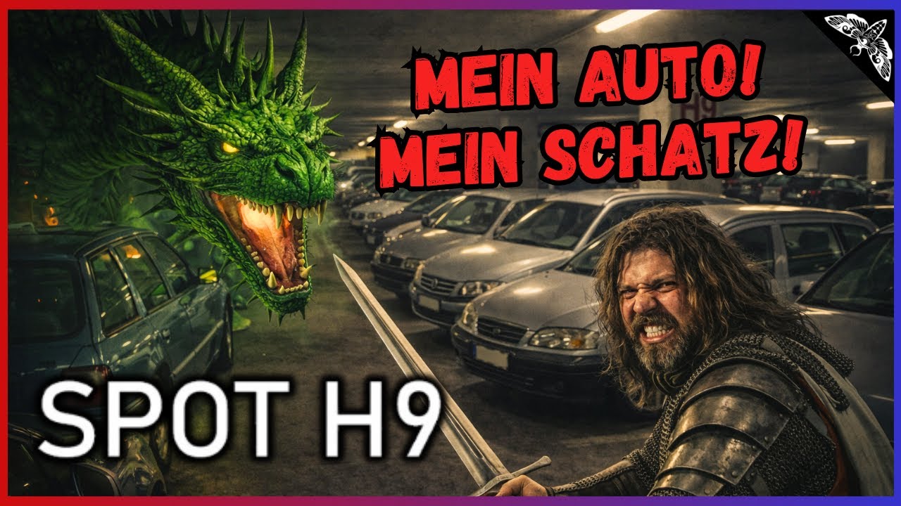 DRACHEN! Im Parkhaus! Vorsicht! ❗ Spot H9 - Horror Game