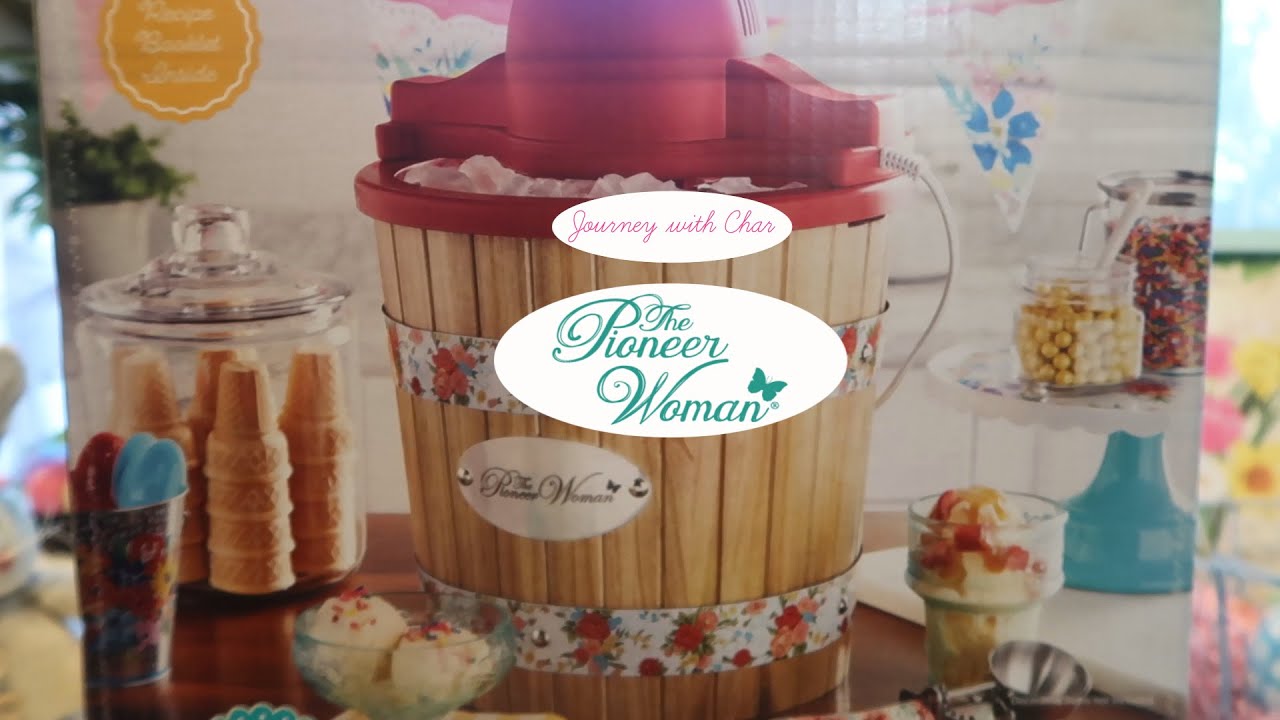 🍨NEW PIONEER WOMAN SWEET ROSE 4qt. ICE CREAM MAKER!🍦OREO COOKIE ICE CREAM! HOME MADE ICE CREAM!🍨