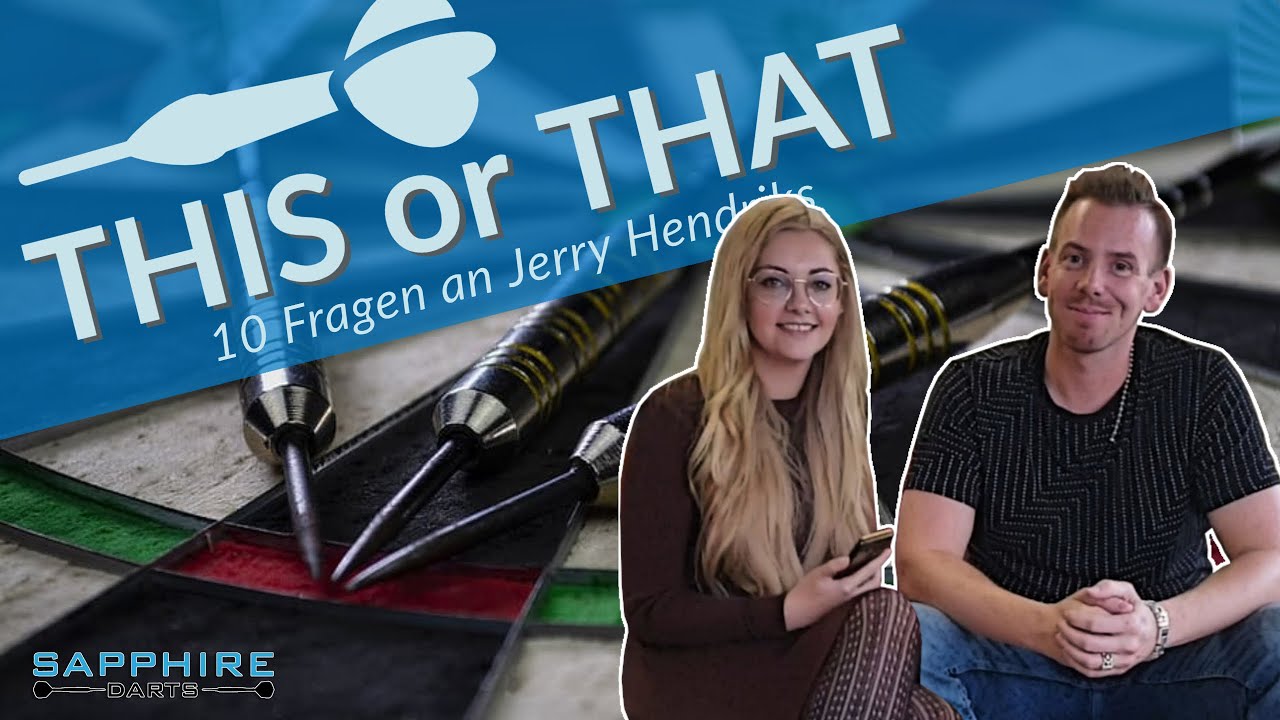 This or That - Sarah stellt 10 Fragen an einen Darts Profi - Jerry Hendriks von BULL'S Germany