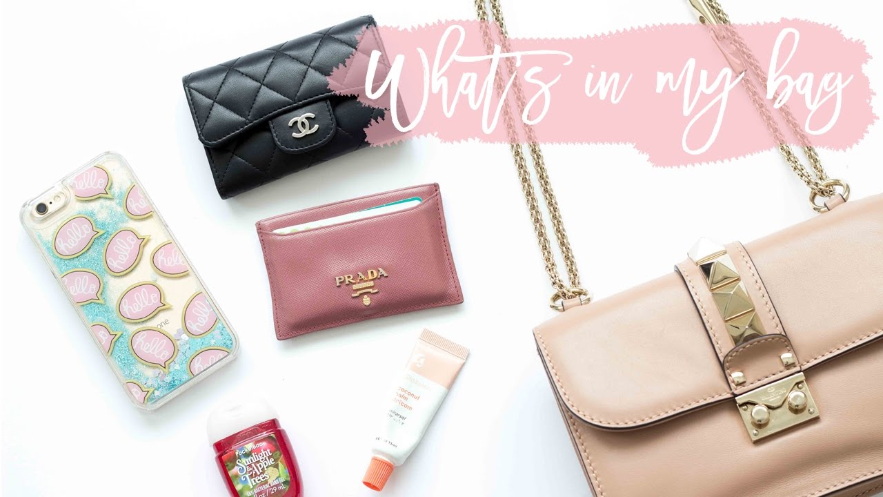 What's in my bag | Valentino lock | Style playground