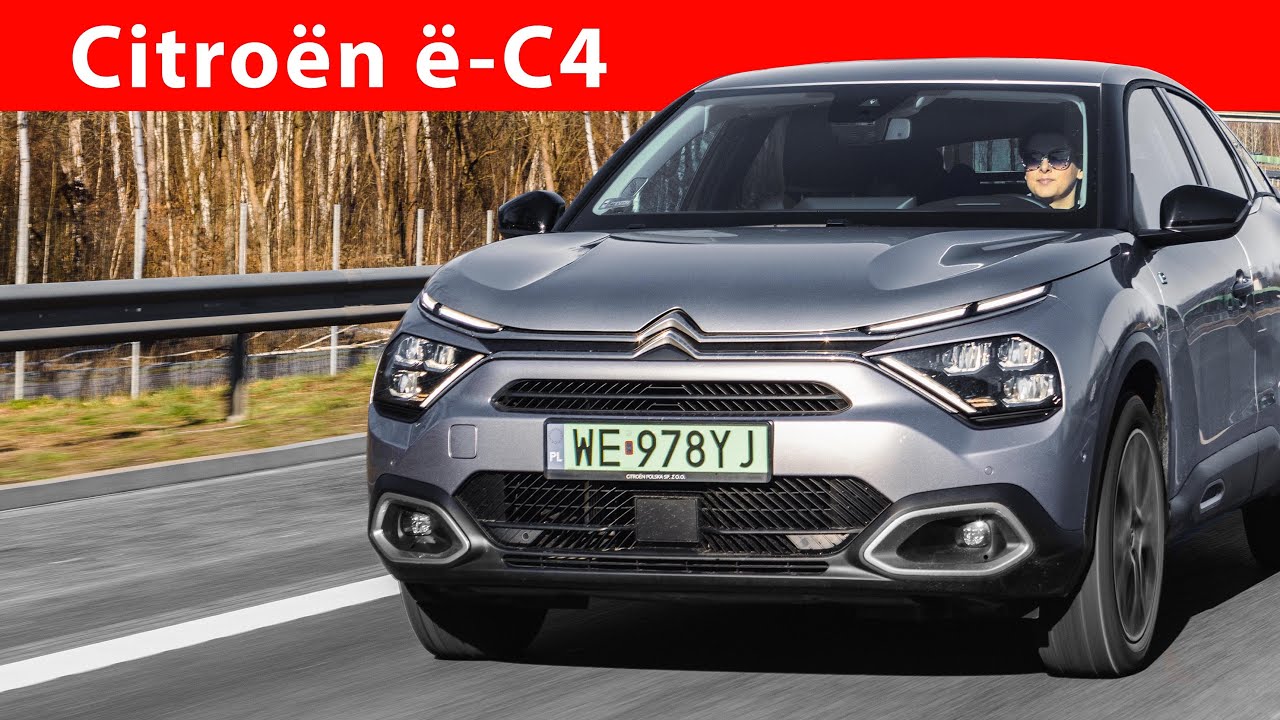 Citro&euml;n &euml;-C4 - test PL - francuski szyk w samochodzie na prąd
