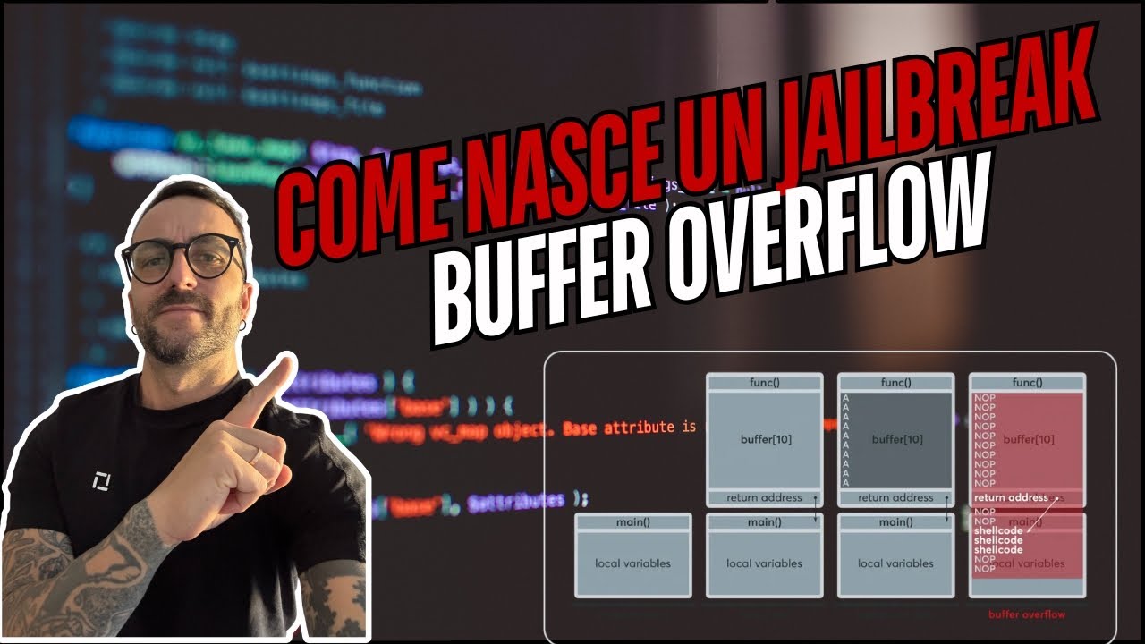 Come NASCE un Jailbreak: dal Bug al Codice (Buffer Overflow)