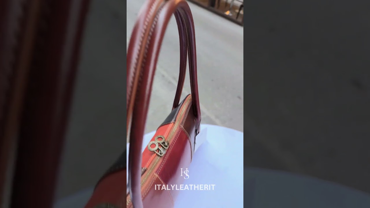 Italian Handmade Leather Tote Bags Crafted with Precision in Florence  