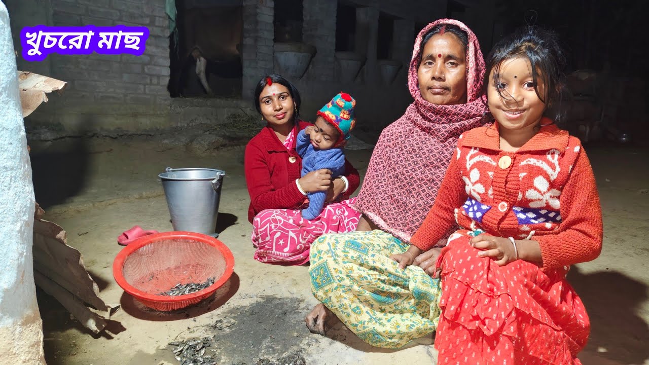 হঠাৎ করে সন্ধ্যেবেলায় খুচরো মাছ নিয়ে এলো।