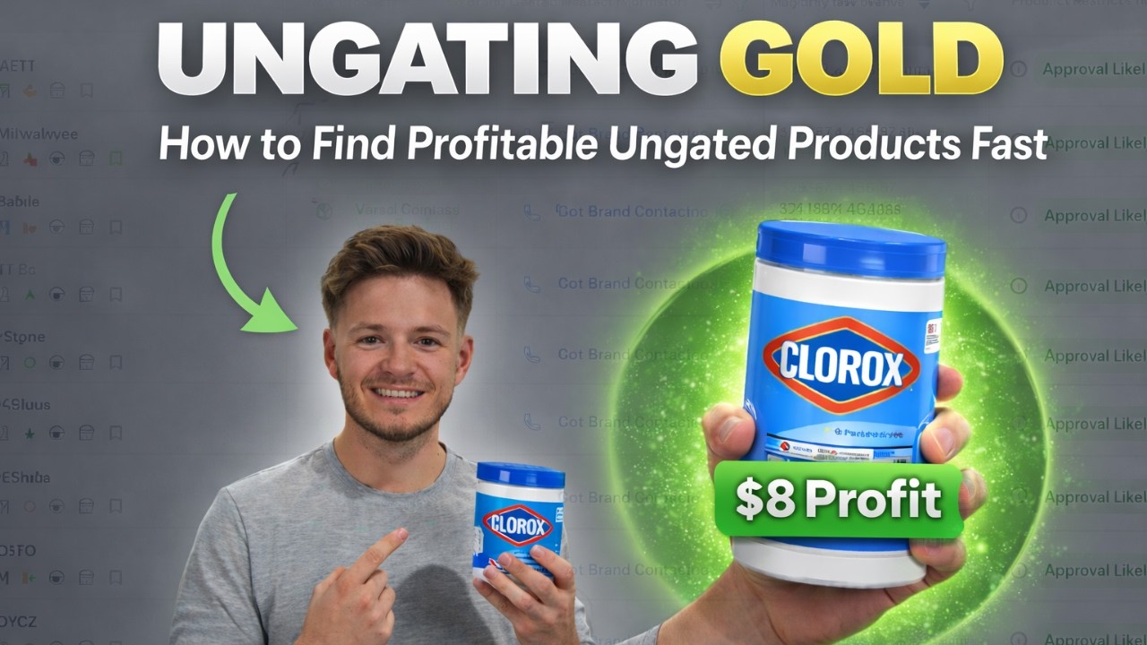 How to Find Profitable Ungated Brands on Amazon FBA (Complete System)