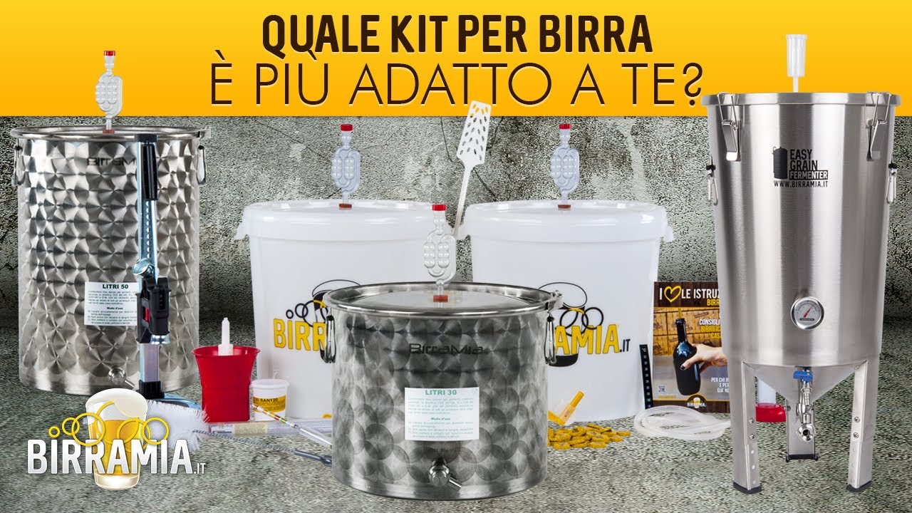 Quale kit per birra è più adatto a te? | 🍺 Birramia