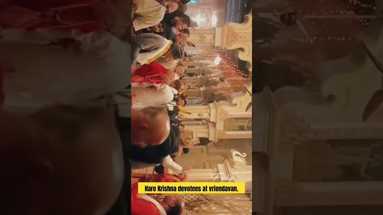 hare Krishna devotees kirtan happiness 🙌