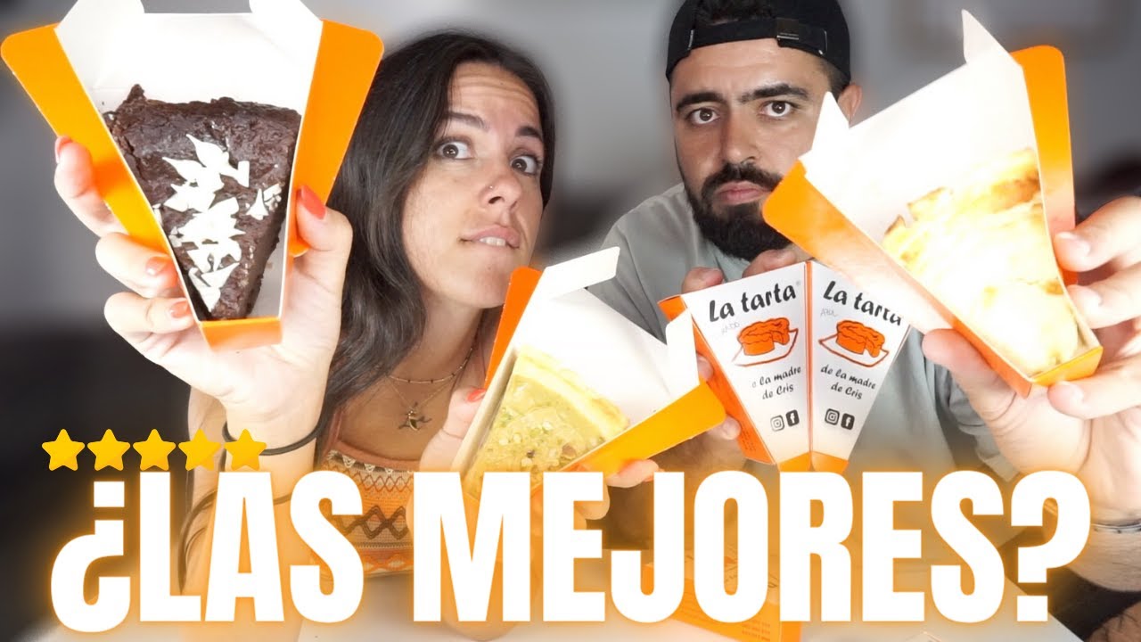 Probamos LAS MEJORES TARTAS DE QUESO 🍰 de Sevilla | todos los sabores 🤤 || Palomitas de maíz🍿