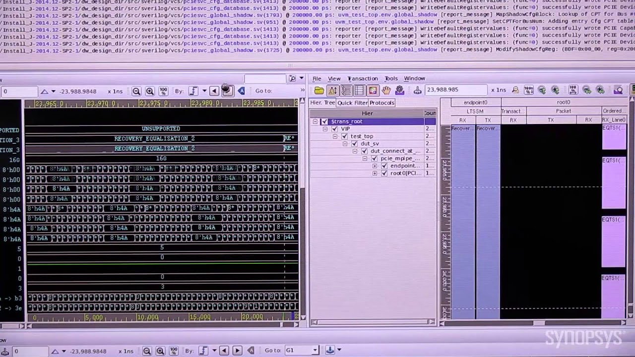 PCIe Gen4 - VIP/IP Solution with Protocol-Aware Debug and Source Code Test Suites | Synopsys