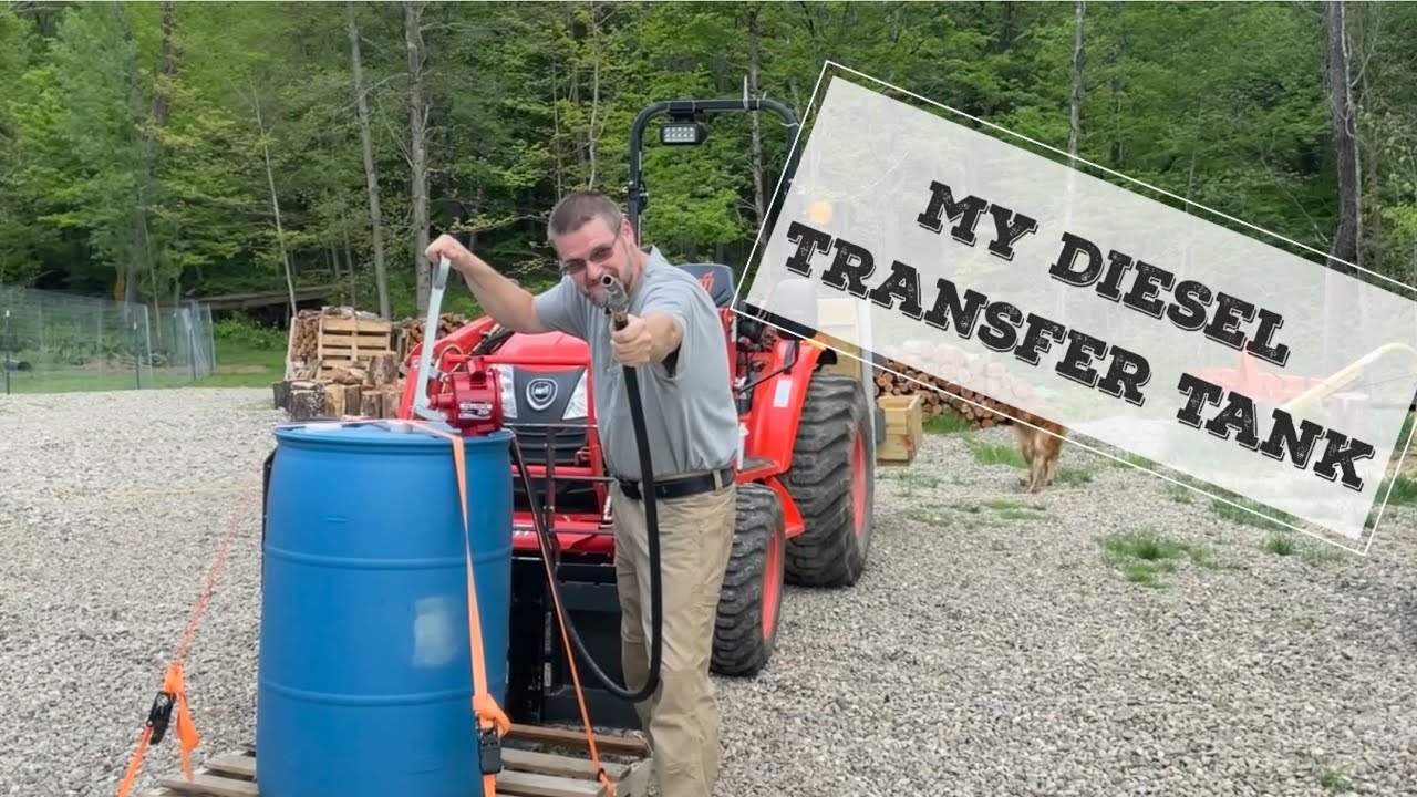 How to make a fuel transfer tank.
