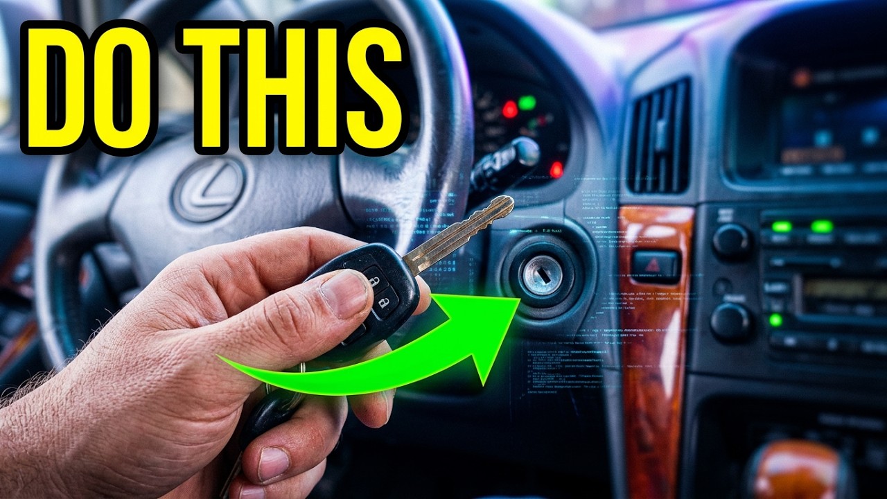 How to add manually New Key Lexus RX300 no Techstream or obd2 programming