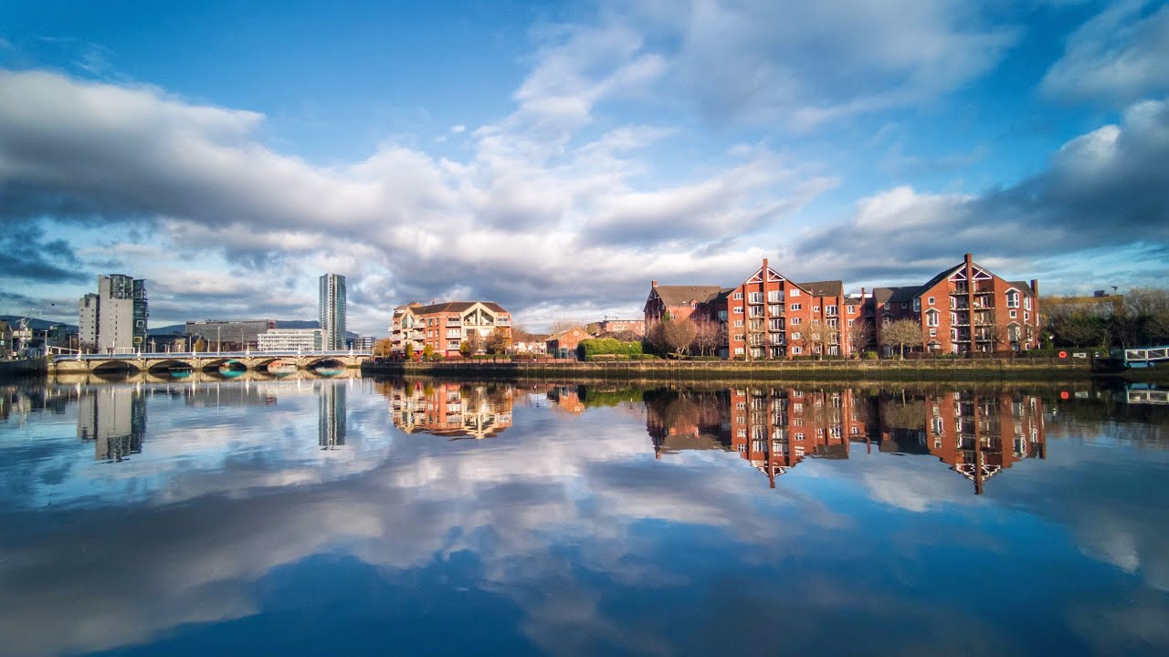Belfast Amazing Drone Footage, Best view of City