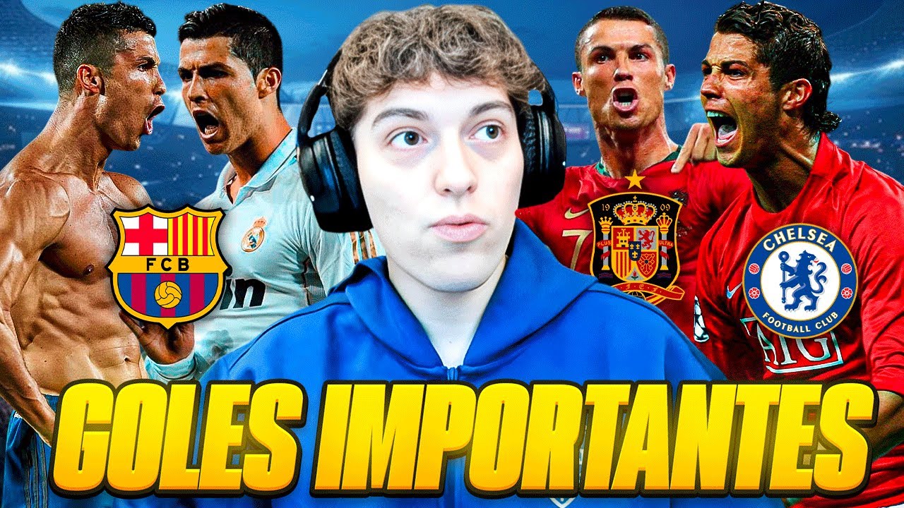 REACCION A CR7: 40 GOLES MAS IMPORTANTES DE SU CARRERA (2025) - INCREIBLE!