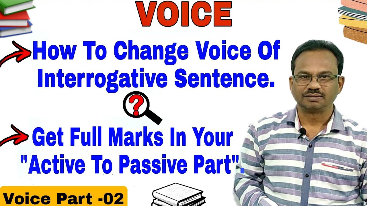 How To Change Voice Of Interrogative Sentences |Active To Passive Voice|Part-2#interrogative #voice