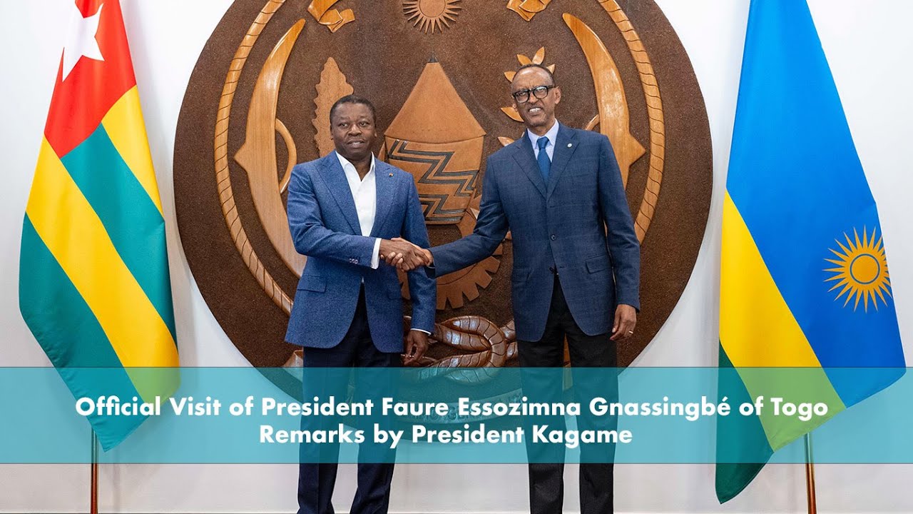 Official Visit of President Faure Essozimna Gnassingbé of Togo | Remarks by President Kagame