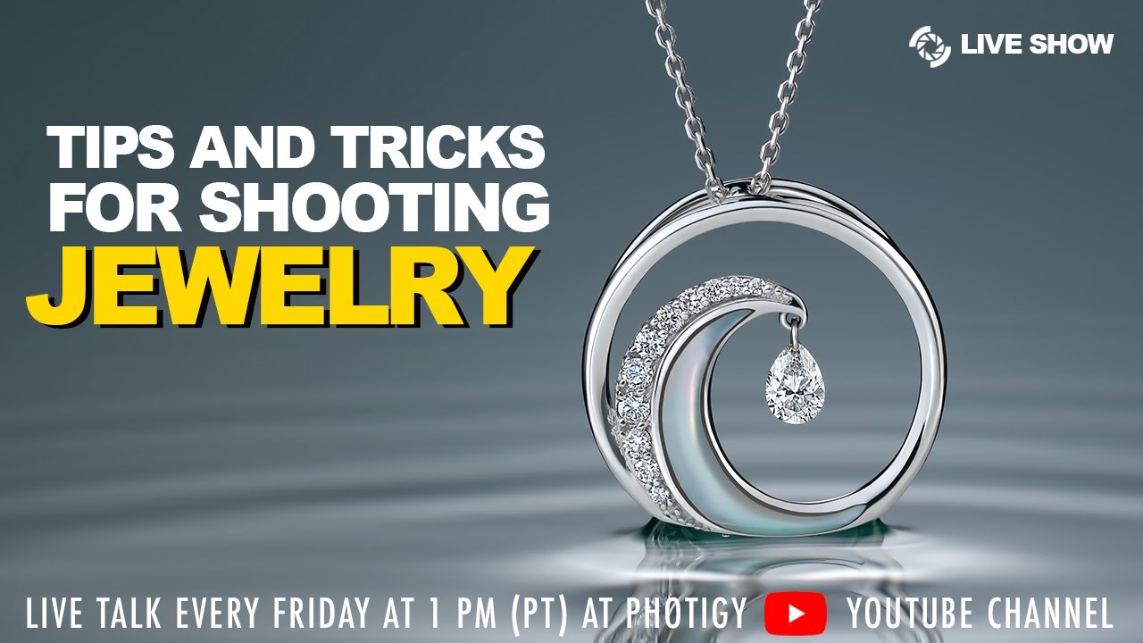 Tips and Tricks for Shooting Jewelry. FRIDAY PHOTO TALK with Alex Koloskov: Every Friday 1:00 PM PST