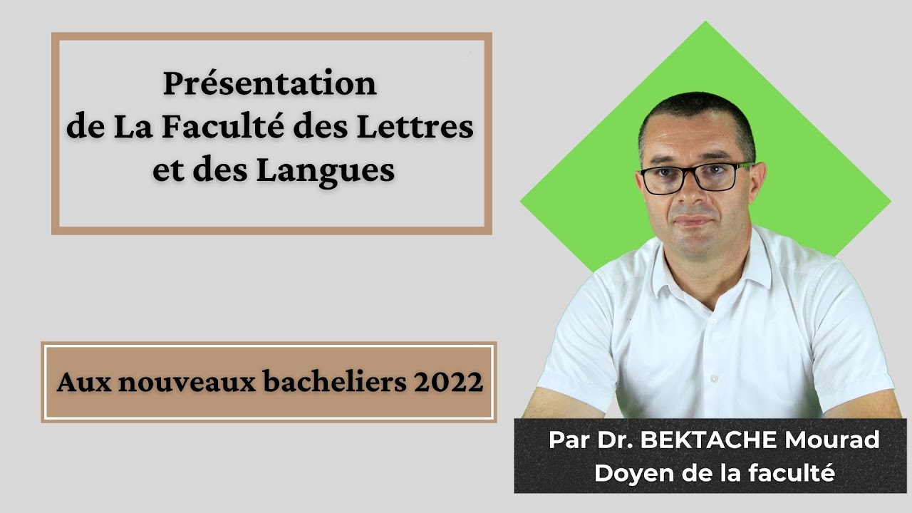 Université de Bejaia, Portes ouvertes sur la faculté des lettres et des langues ( BAC 2022 ).