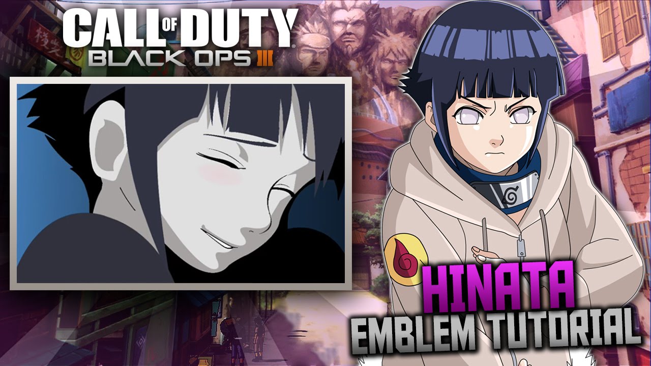 Black Ops 3: Hinata Hyuga | Anime Emblem Tutorial (Naruto)