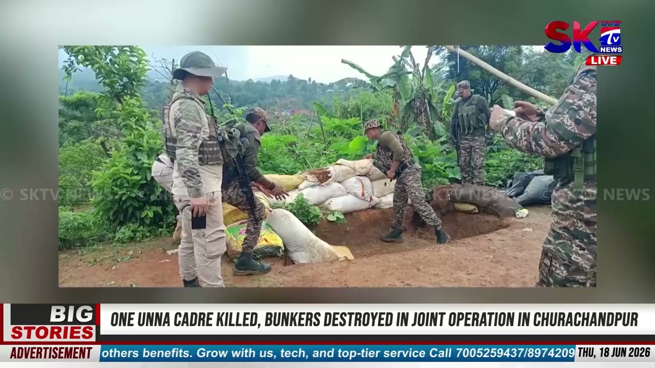 SF RECOVERS ARMS, DISMANTLE BUNKERS IN SEARCH OPERATIONS IN KPI & CCPUR DISTRICTS