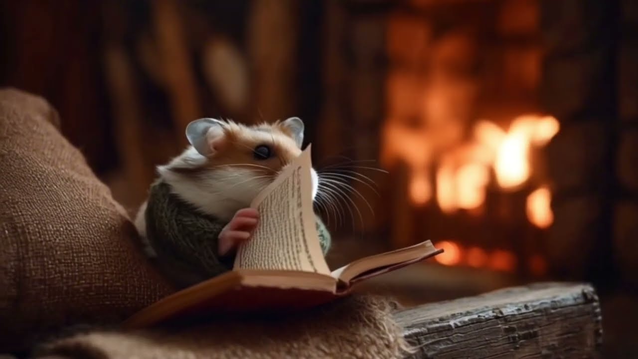 174Hz Pain Relief Frequency Music for Hamsters | Calming Healing Music for Sick Hamsters