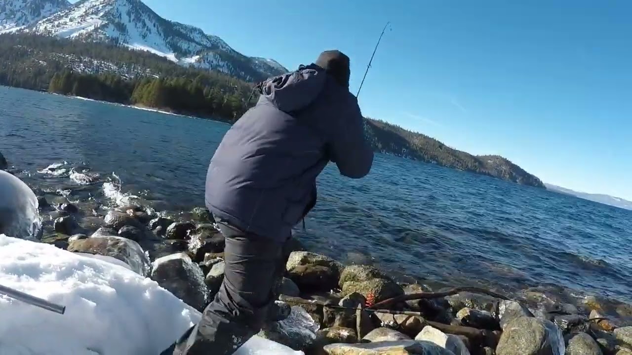 1st Good Brown From Shore at Lake Tahoe (Emerald Bay, CA)