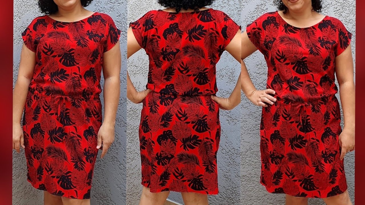 Платье Easy Cut and Sew без выкройки
