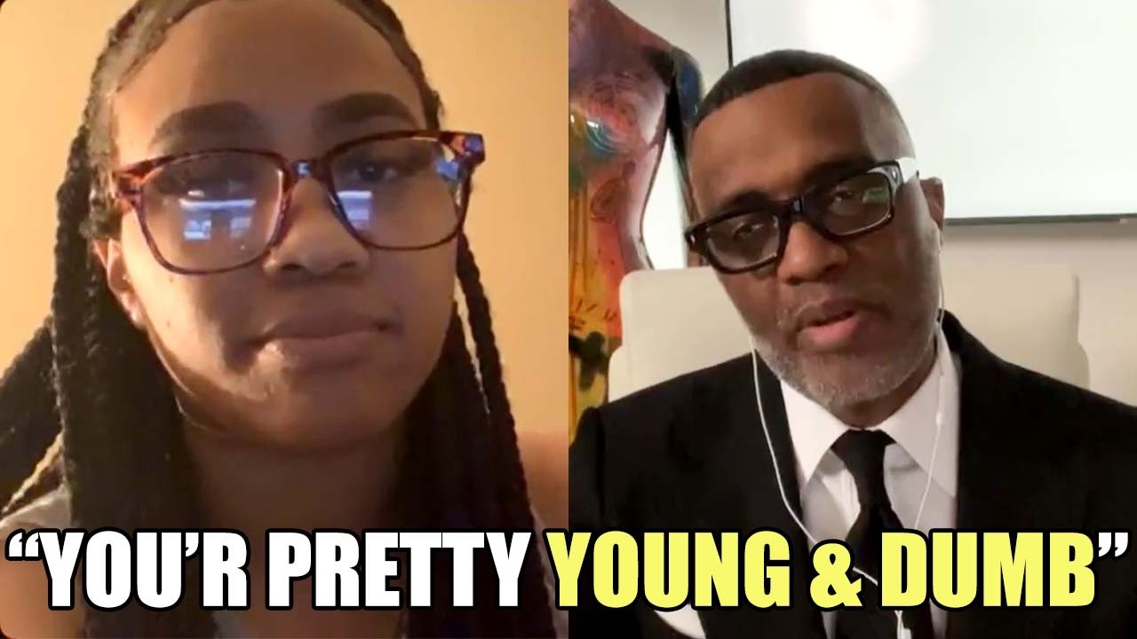 Kevin Samuels CHECKS Incredibly Clueless 22Yr Old Woman Claiming She’s the Prize