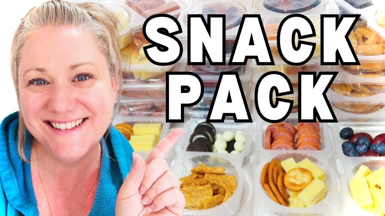 Trying the new SNACK PACK RESTOCK for back to  SCHOOL SNACK IDEAS BULK FOOD PREP