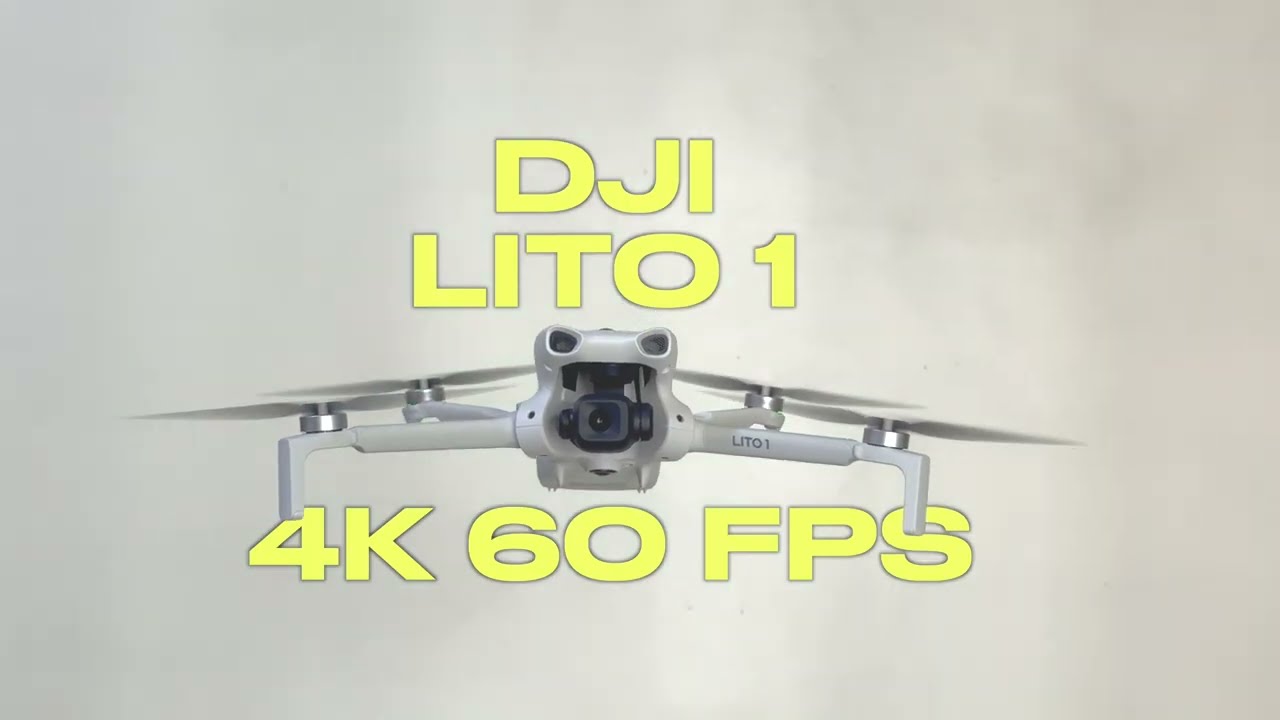 DJI Lito 1 Camera Test in 4K 60FPS (No Talking)