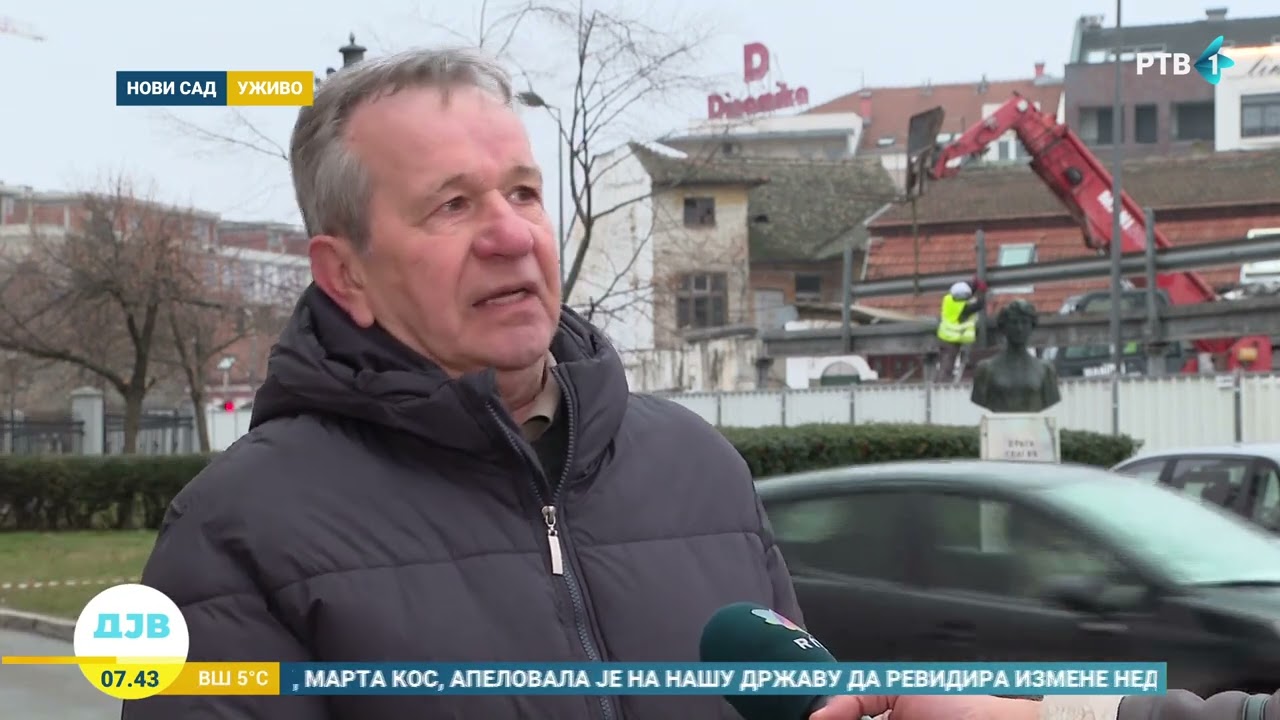 Počela demontaža privremene garaže kod SNP-a
