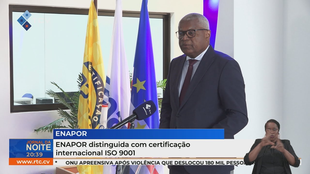 ENAPOR  distinguida com certificação internacional ISO 9001