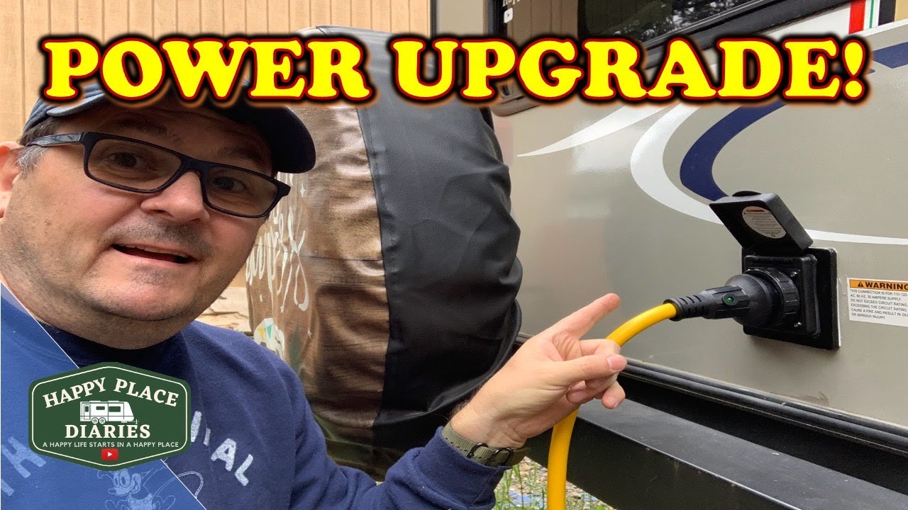 RV 30 AMP POWER CORD QUICK CONNECT DIY UPGRADE