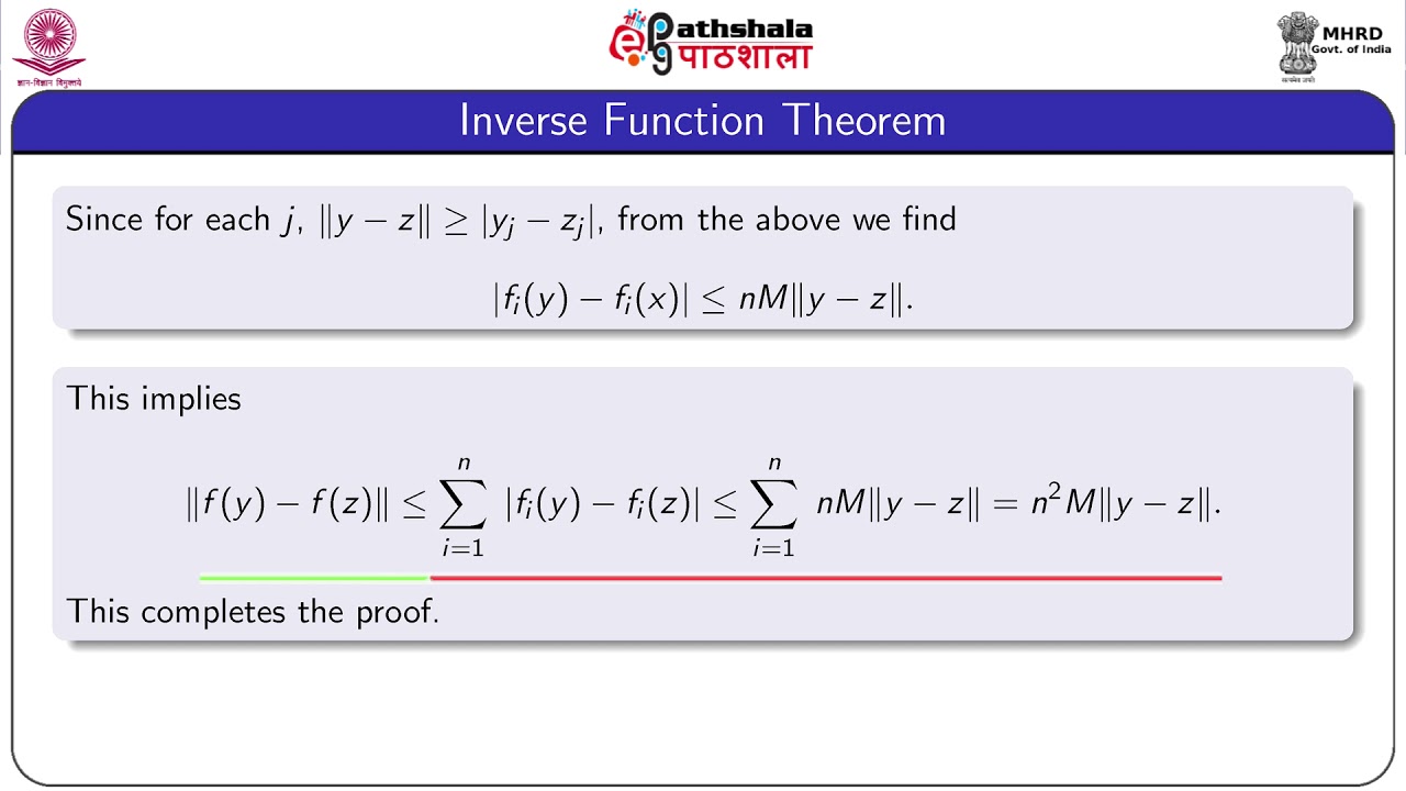 Inverse Function Theorem and Implicit Function Theorem