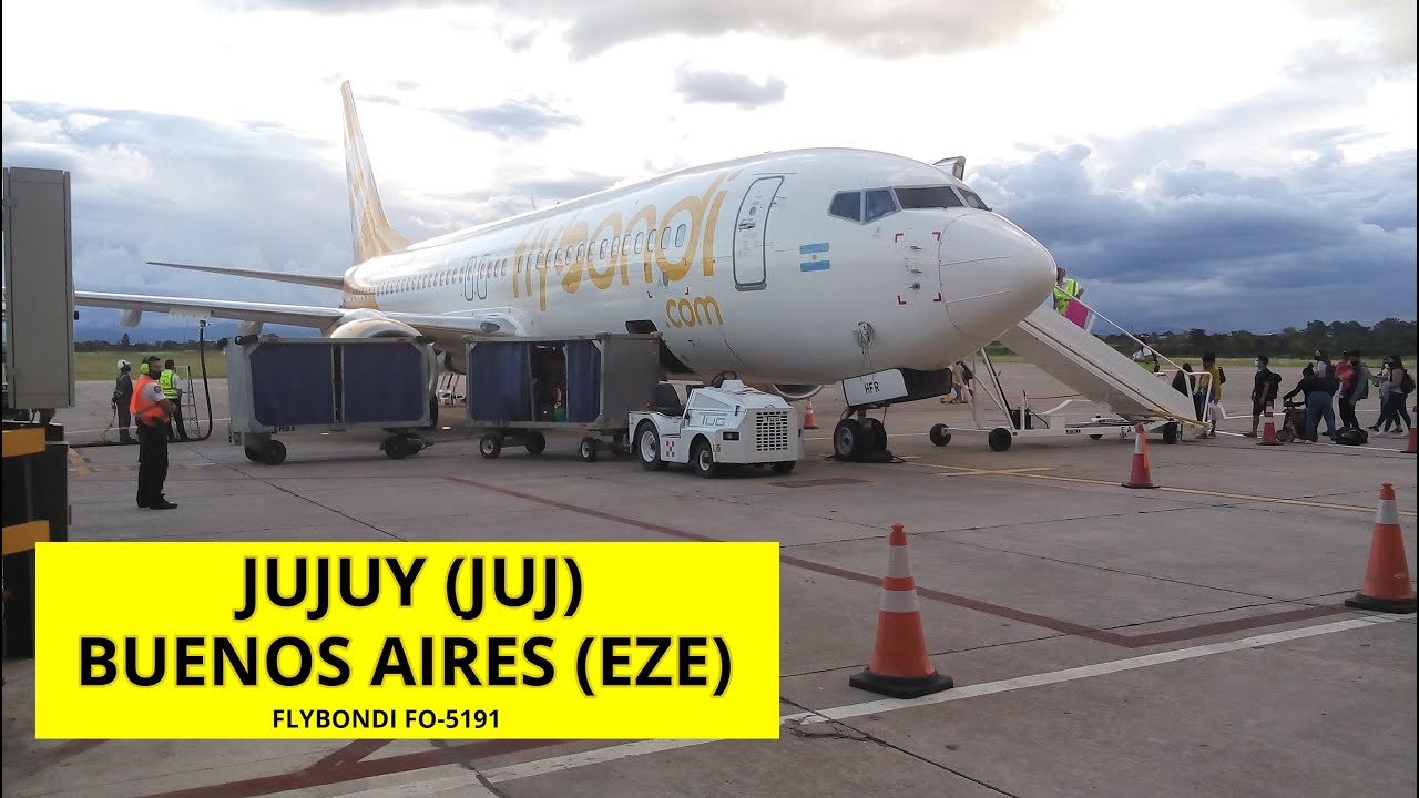 CRÓNICA DE VIAJE | JUJUY - EZEIZA (Flybondi LV-HFR)
