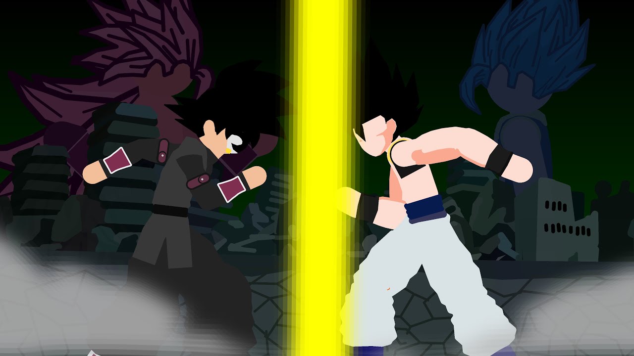 Xeno Goku Black vs Gogeta
