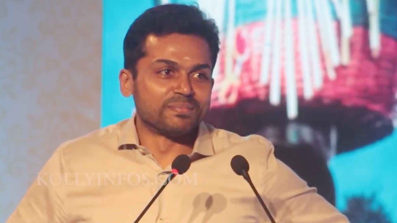 I WILL BEAT HIM - Karthi At SIVAKUMAR75 b'day celebration