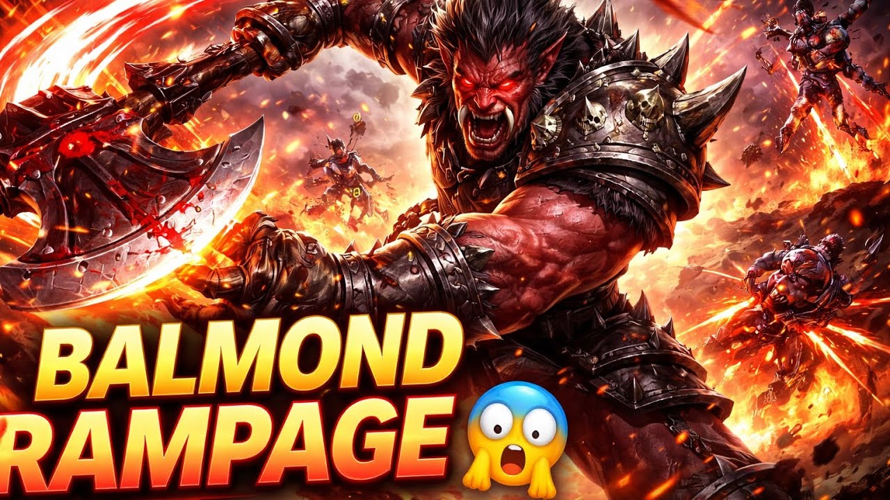 1️⃣ Balmond Spin Attack Rampage 😱 Enemy Team Wiped | Mobile Legends Gameplay#5#