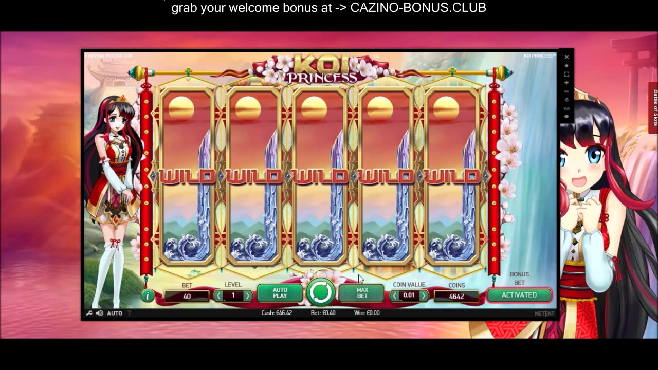 Koi Princess Slot and BUNCH of WILDS :)